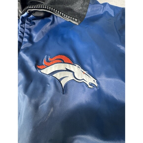 Denver Broncos Nylon Shell NFL Full Zip Jacket Men’s Size XXL - Picture 7 of 12